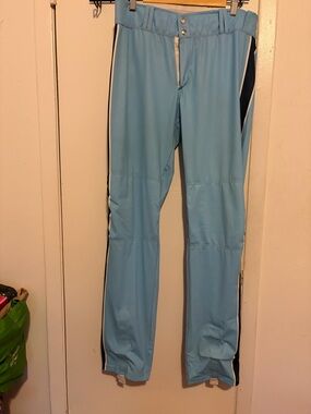 Light Blue and Dark Blue Men’s Athletic Baseball/Softball Pants